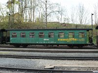 28.04.2018 Wagen im Bahnhof Oberwiesenthal