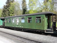30.04.2018 Wagen im Bahnhof Oberwiesenthal