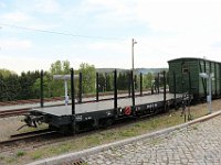 30.04.2018 Güterwagen im Bahnhof Cranzahl