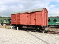 30.04.2018 Güterwagen im Bahnhof Cranzahl