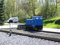 30.04.2018 Pressnitztalbahn Diesellok in Jöhstadt