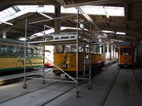 02.04.2011 Aufarbeitung Triebwagen 92 in der Tullastrasse