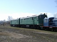21.04.2003 Grossdiesel im Eisenbahnmuseum Riga