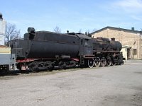 21.04.2003 Dampflokomotive im Eisenbahnmuseum Riga