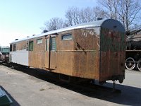 21.04.2003 Schmalspurgepäckwagen im Eisenbahnmuseum Riga