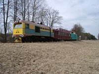 17.04.2003 Schmalspurbahn Panevėžys Sonderzug
