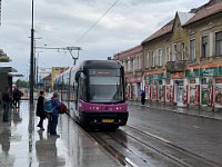 28.04.2019 Strassenbahn Cluj Haltestelle Bahnhof