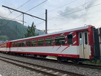 20.07.2019 MGB Wagen im Abstellgleis Bahnhof Andermatt