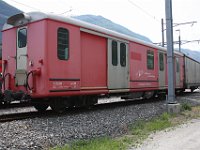 24.05.2017 MGB X 2920 Zahnstangenschmierwagen im Depot Glisergrund