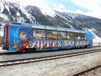 26.04.2018 MGB Bp 4027 Apres-Ski-Bar im Bahnhof Oberwald
