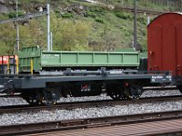 27.04.2013 MGB Kkp 4652 Schienentransportwagen im Depot Glisergrund