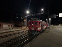 10.11.2020 MGB BDeh 2/4 41 mit MGB HGm 4/4 62 Bahnhof Realp Gleis 1