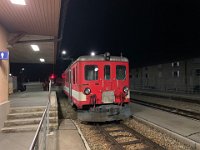 10.11.2020 MGB BDeh 2/4 41 Bahnhof Realp Gleis 1