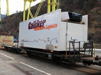 18.01.2019 MGB Lbv 2636 Containerwagen im Güterzentrum Bockbart