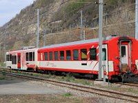 11.04.2019 MGB Personenwagen B 4207 und B 4277 in Depot Glisergrund