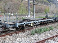 11.04.2019 MGB Untergestell Kesselwagen Uhk 2871 in Depot Glisergrund