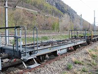 11.04.2019 MGB Untergestell Kesselwagen Uhk 4897 in Depot Glisergrund