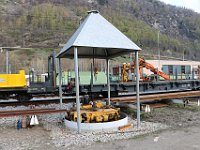 11.04.2019 MGB Schienenbiegemaschine in Depot Glisergrund
