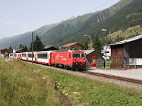 03.08.2013 MGB Glacier Express in Obergesteln