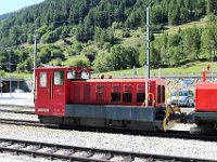 13.09.2019 MGB Tm 2/2 73 im Bahnhof Oberwald