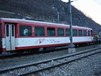 30.12.2016 MGB B 4264 Personenwagen abgestellt im Depot Glisergrund
