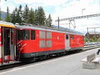 21.06.2020 MGB Deh 4/4 I 23 im Bahnhof Andermatt