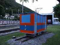 10.08.2011 Depot Monte Generoso Bahn unbekannter Triebwagen