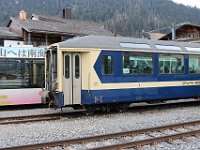 10.04.2019 MOB As 110 Panoramawagen im Bahnhof Zweisimmen