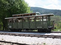 04.05.2017 Sarganska osmica Bahnhof Mokra Gora Personenwagen