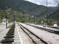 04.05.2017 Sarganska osmica Bahnhof Mokra Gora Ausfahrt nach Sargan-Vitasi