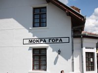 04.05.2017 Sarganska osmica Bahnhof Mokra Gora Gebäude