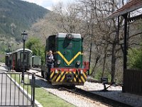 04.05.2017 Sarganska osmica Bahnhof Mokra Gora Rangierarbeiten