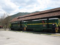 04.05.2017 Sarganska osmica Bahnhof Mokra Gora LH45 Doppeltraktion
