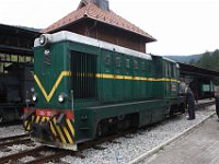 04.05.2017 Sarganska osmica Bahnhof/Depot Sargan-Vitas Dieselokomotive 745-097
