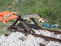 05.05.2017 Sarganska osmica Bahnhof Mokra Gora Prellbock