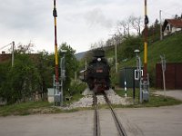 05.05.2017 Sarganska osmica Bahnhof Mokra Gora Dampfzug