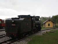 05.05.2017 Sarganska osmica Bahnhof Sagrab-Vitas Dampflok im Dreieck