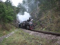 05.05.2017 Sarganska osmica Dampfzug unterwegs