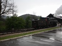 05.05.2017 Sarganska osmica Bahnhof Mokra Gora Dampflok