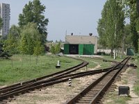 31.07.2002 Gleisanlage der Kindereisenbahn Saporoshje