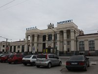 16.04.2017 Bahnhofsgebäude Saporoshje
