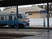 16.04.2017 Bahnhof Saporoshje Elektrischka nach Charkiv