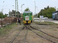 02.05.2017 Wirtschaftsbahn Balatonfenyves Wendedreieck