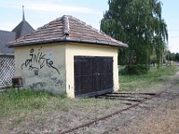02.05.2017 Wirtschaftsbahn Balatonfenyves Draisinenschuppen