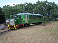 02.05.2017 Wirtschaftsbahn Balatonfenyves Abfahrtbereiter Zug