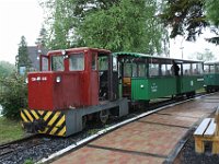03.05.2017 Waldbahn Csömöder Depot Zug nach Kistolmacs