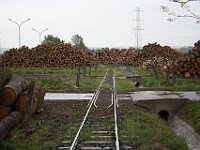 03.05.2017 Waldbahn Csömöder Depot Holzlager