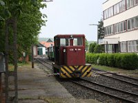 03.05.2017 Waldbahn Csömöder Bahnhof Lenti C50 am rangieren