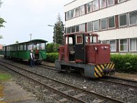 03.05.2017 Waldbahn Csömöder Bahnhof Lenti C50 am rangieren
