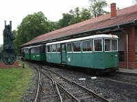 03.05.2017 Waldbahn Csömöder Bahnhof Lenti Zug nach Csömöder